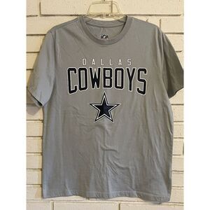 Dallas Cowboys Unisex Size‎ Large  Graphic Short Sleeve T-Shirt Gray